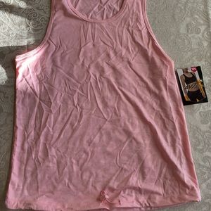 Pink camo tank top